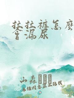 拉拉裤怎么穿不会漏尿