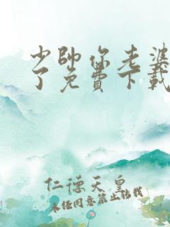 少帅你老婆又跑了免费下载