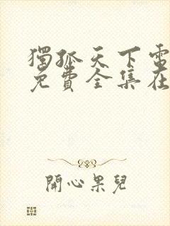 独孤天下电视剧免费全集在线播放