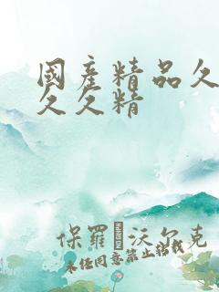 国产精品久久久久久精