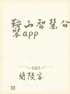 鞍山智慧公交安装app