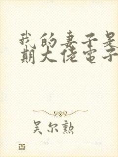 我的妻子是大乘期大佬电子书免费阅读