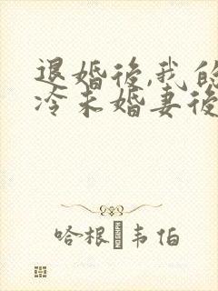 退婚后,我的高冷未婚妻后悔了好看