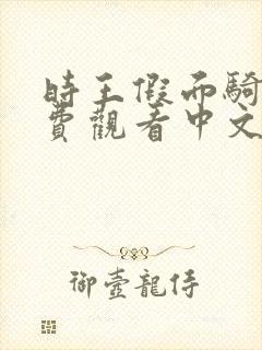 时王假面骑士免费观看中文版