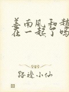 姜南风和赵克烟在一起了吗