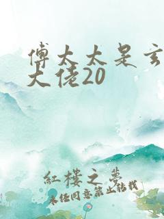 傅太太是玄学真大佬20