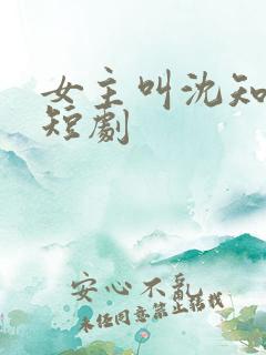 女主叫沈知意的短剧