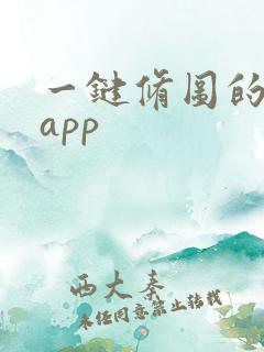 一键修图的软件app
