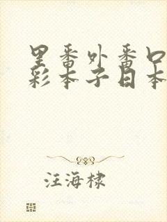 里番外番口工全彩本子日本