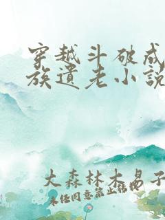 穿越斗破成为萧族遗老小说