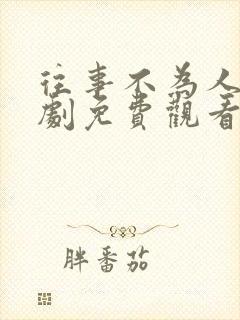 往事不为人知短剧免费观看全集高清