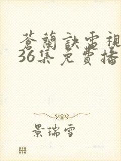 苍兰诀电视剧第36集免费播放