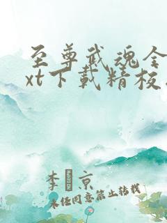 至尊武魂全本txt下载精校版