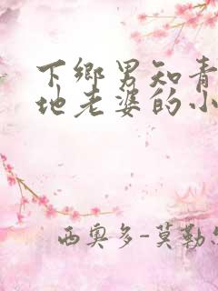 下乡男知青娶当地老婆的小说