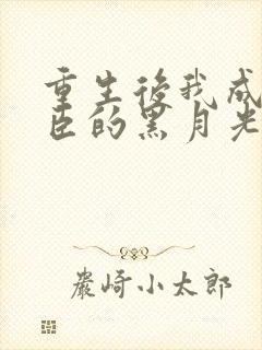 重生后我成了权臣的黑月光免费阅读