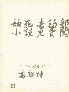 她死去的那一晚小说免费阅读