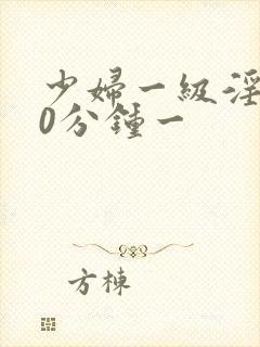 少妇一级淫片60分钟一