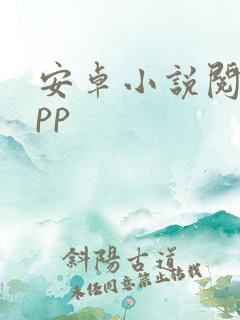 安卓小说阅读app