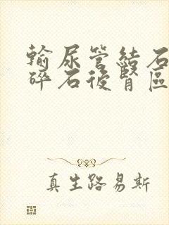 输尿管结石体外碎石后肾区一直隐疼