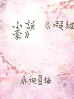 小说 《超级神豪》