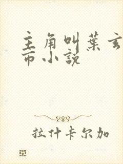 主角叫叶玄的都市小说