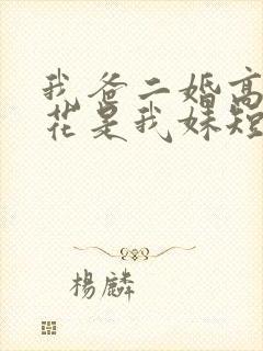 我爸二婚高冷校花是我妹短剧后续