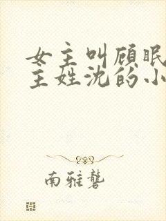 女主叫顾眠眠男主姓沈的小说