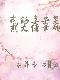 我的妻子是大乘期大佬笔趣阁