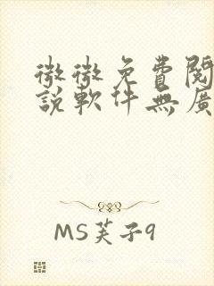 微微免费阅读小说软件无广告