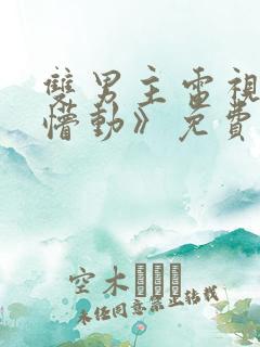 双男主电视剧《懵动》免费观看