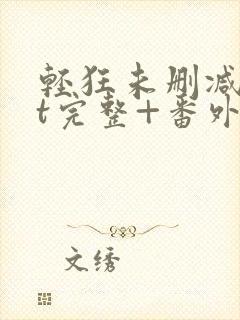 轻狂未删减txt完整+番外