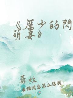 《厉少的闪婚小萌妻》