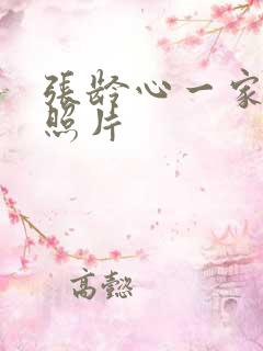 张龄心一家三口照片