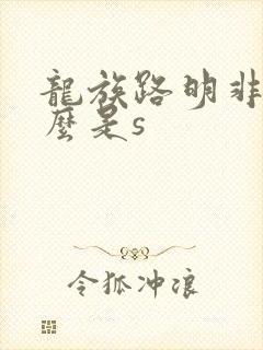 龙族路明非为什么是s