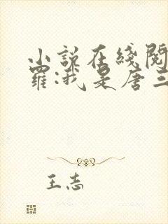 小说在线阅读斗罗:我是唐三妹妹