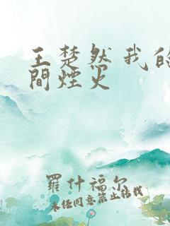 王楚然 我的人间烟火