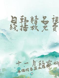 日韩精品视频在线播放免费视频