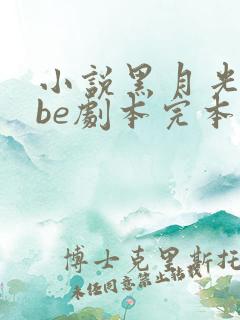 小说黑月光拿稳be剧本完本免费阅读