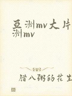 亚洲mv大片欧洲mv