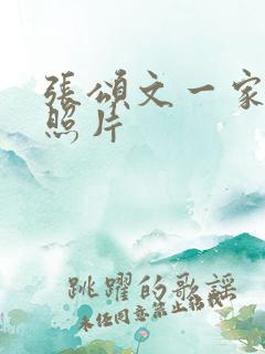 张颂文一家三口照片