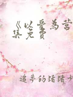 《以爱为营》全集免费