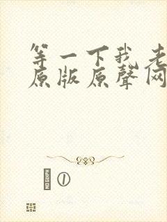 等一下我老公呢原版原声网盘