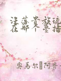 没落贵族琉璃川在哪个台播出