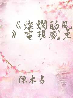 《灿烂的风和海》电视剧免费观看