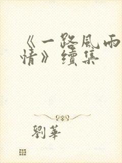 《一路风雨一世情》续集