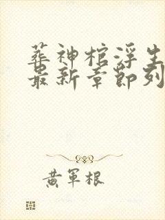 葬神棺浮生一诺最新章节列表列表