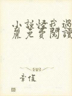 小说怪我过分美丽免费阅读