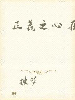 正义之心 在线