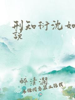 刑知衍沈如霜小说