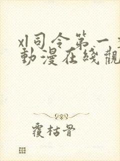 xl司令第一季动漫在线观看免费真人